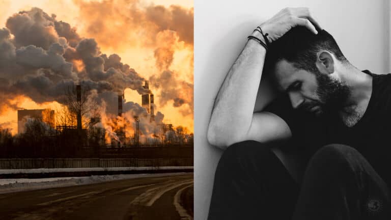 polluted air