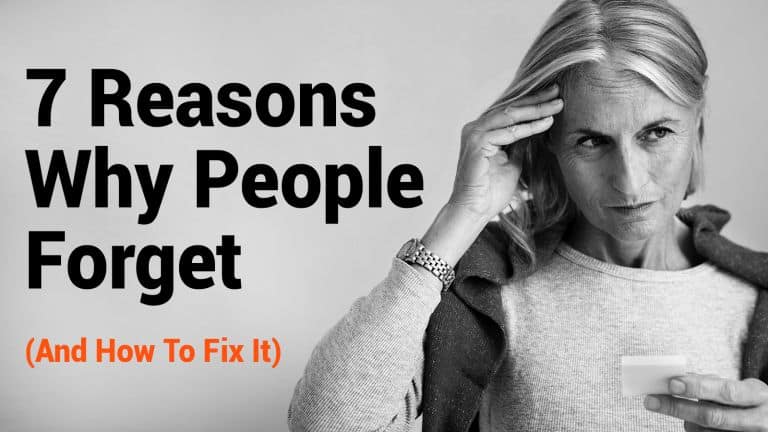 why people forget