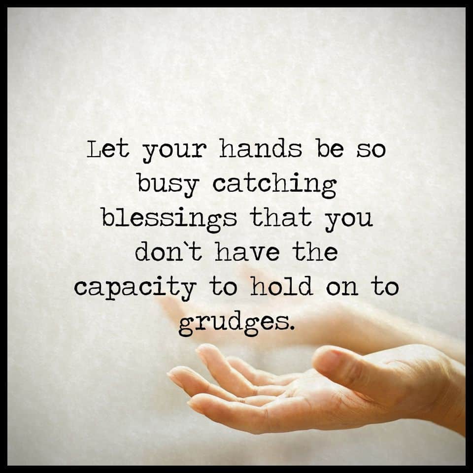 catching blessings