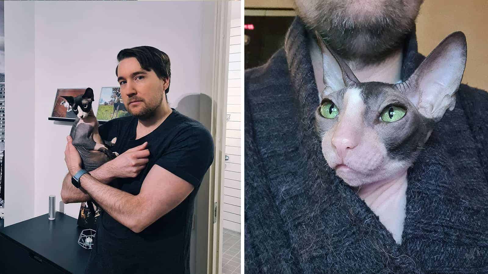 Man Overcomes Adversity with Therapy Cats
