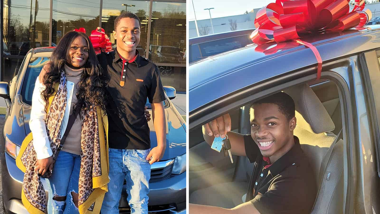 Kindhearted Woman Surprises a Deserving Student with a New Car 