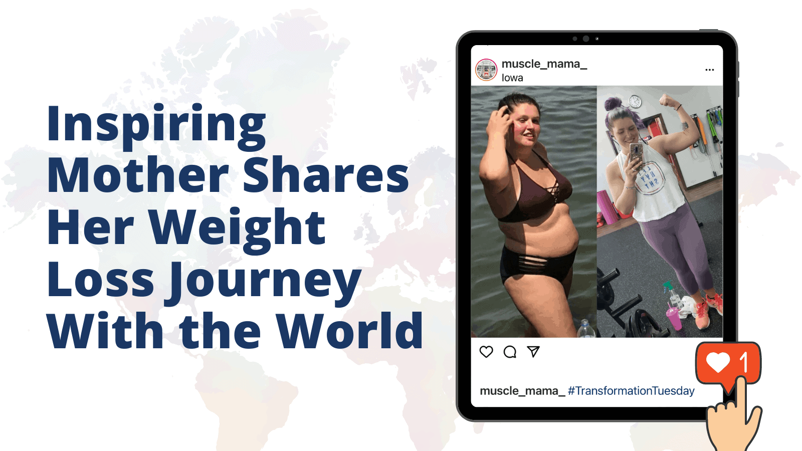 Inspiring Mother Shares Her Weight Loss Journey With the World