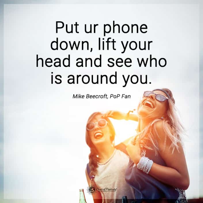 put down your phone