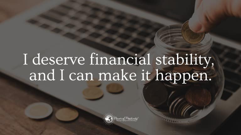 financial affirmations