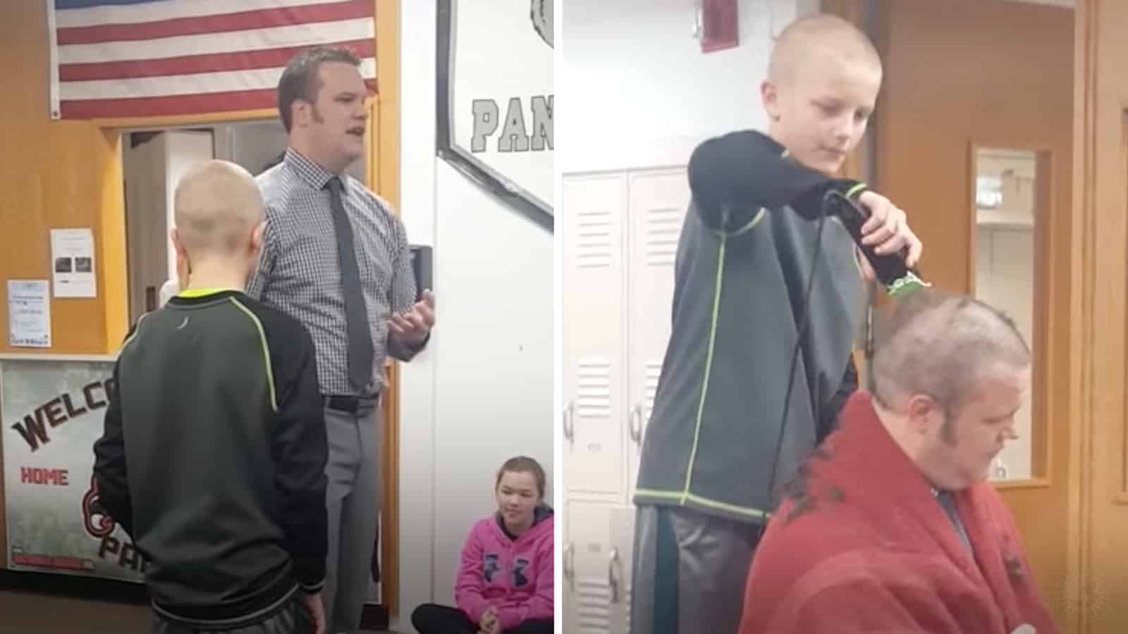 Principal Shaves Head to Prove a Point About Bullying