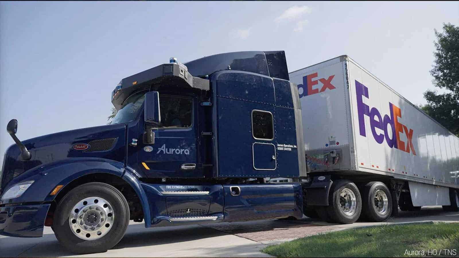 FedEx Launches Self-Driving Delivery Trucks in Texas
