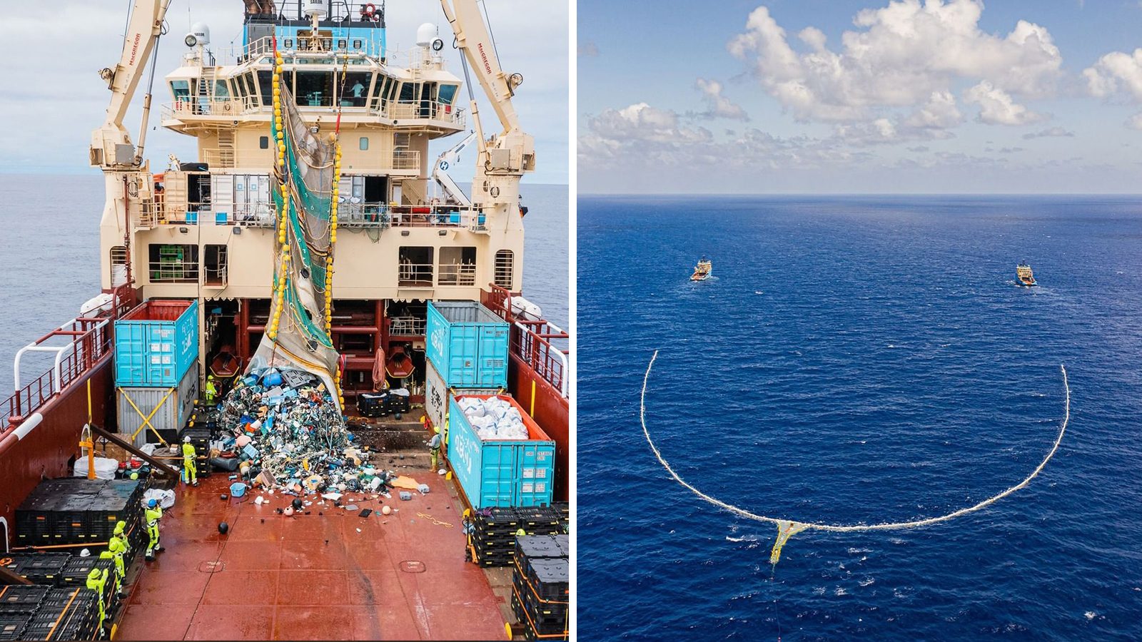 Pacific Ocean Clean Up Yields Over 20,000 Tons of Waste 