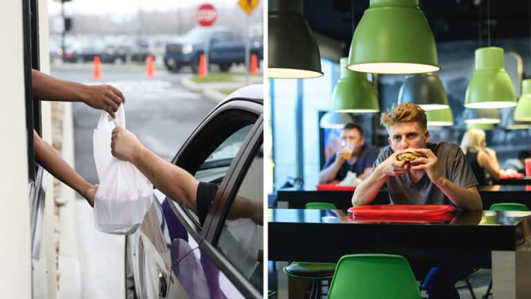 fast food restaurants