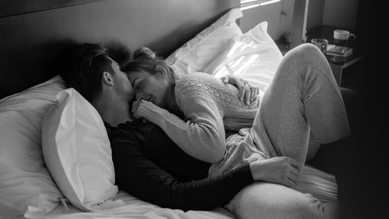 cuddling