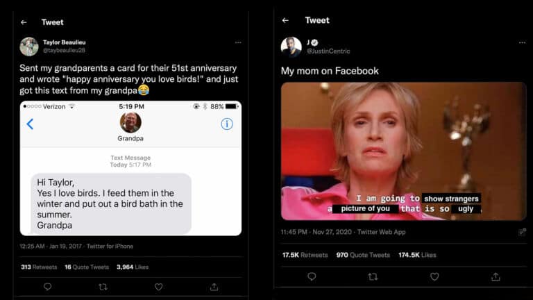 tweets about family