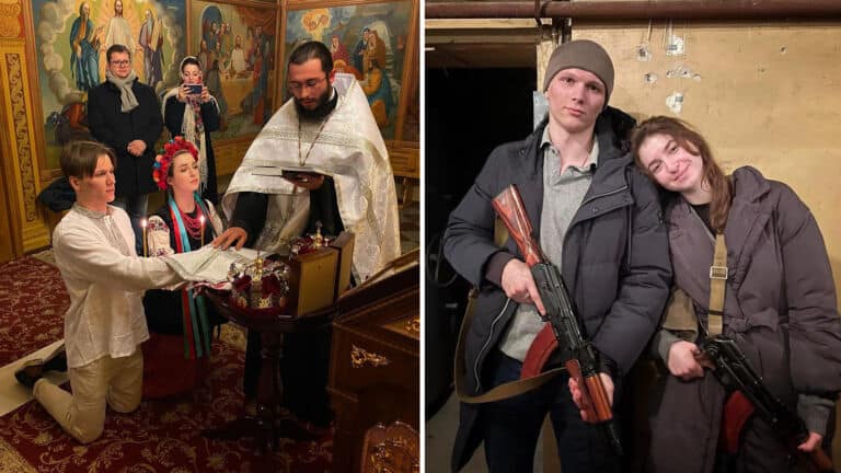 ukrainian couple