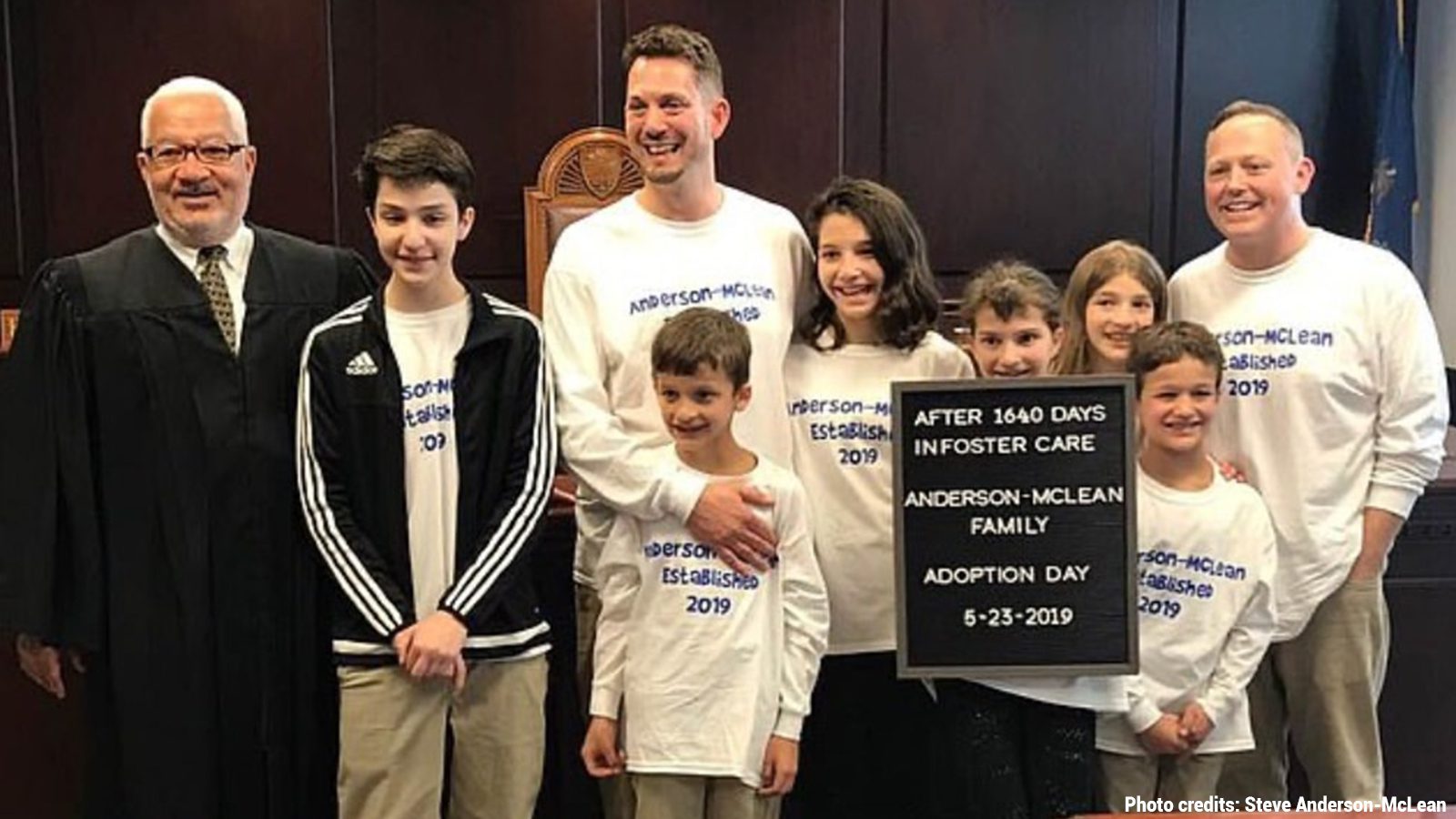 Dads Adopt a Family of 6 Siblings to Keep Them Together