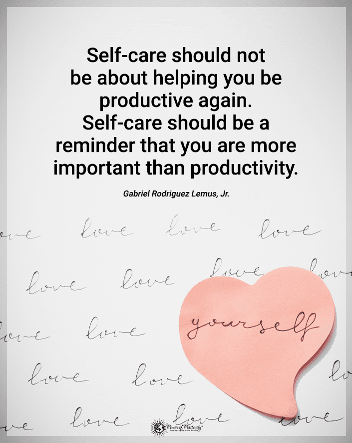 caring for yourself