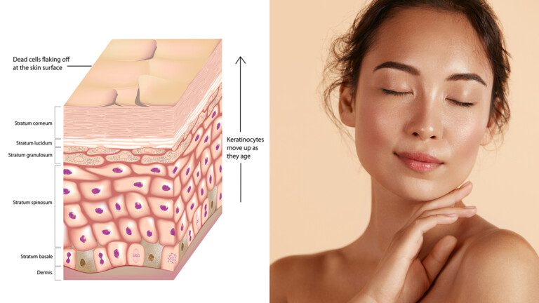 glowing skin