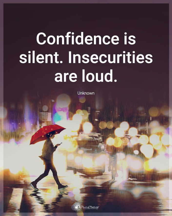 self-confident
