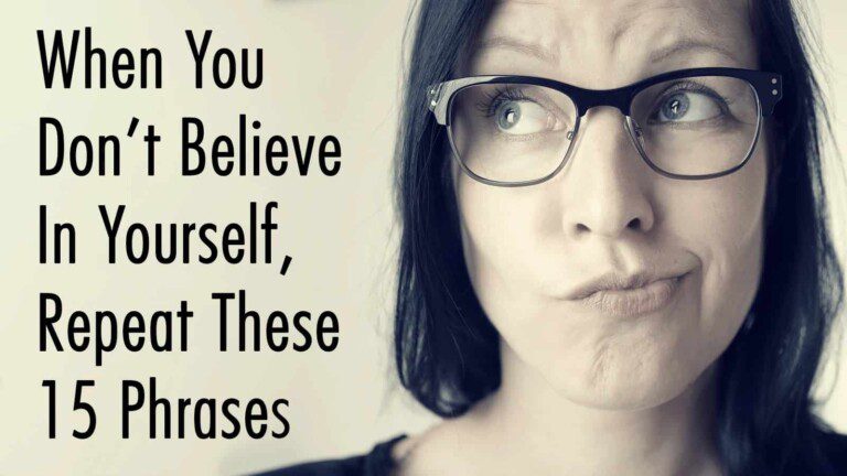 believe in yourself