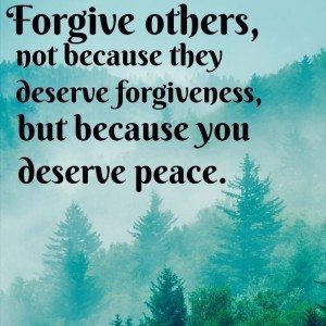 forgive others