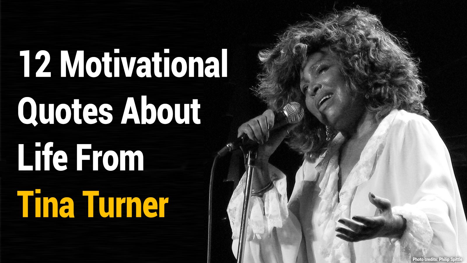 12 Motivational Quotes About Life From Tina Turner