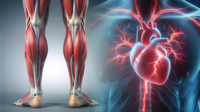 calves and heart health