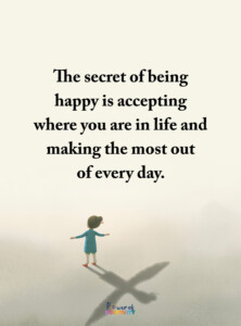 signs of a happy life