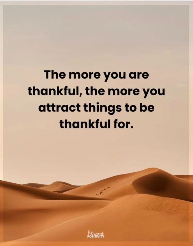 be thankful for things