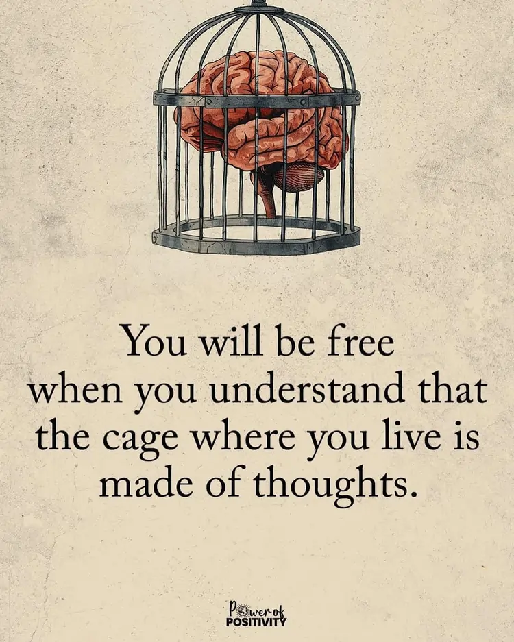 cage made of thoughts