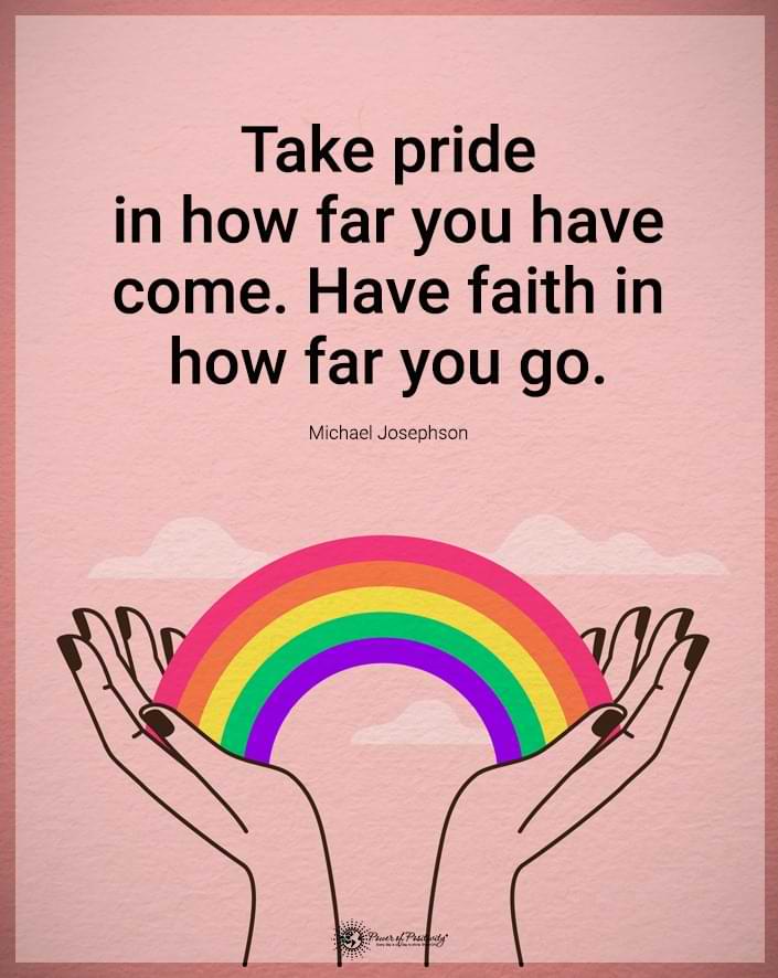 take pride