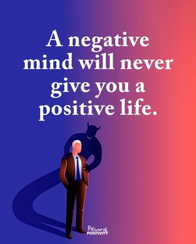 a negative mind