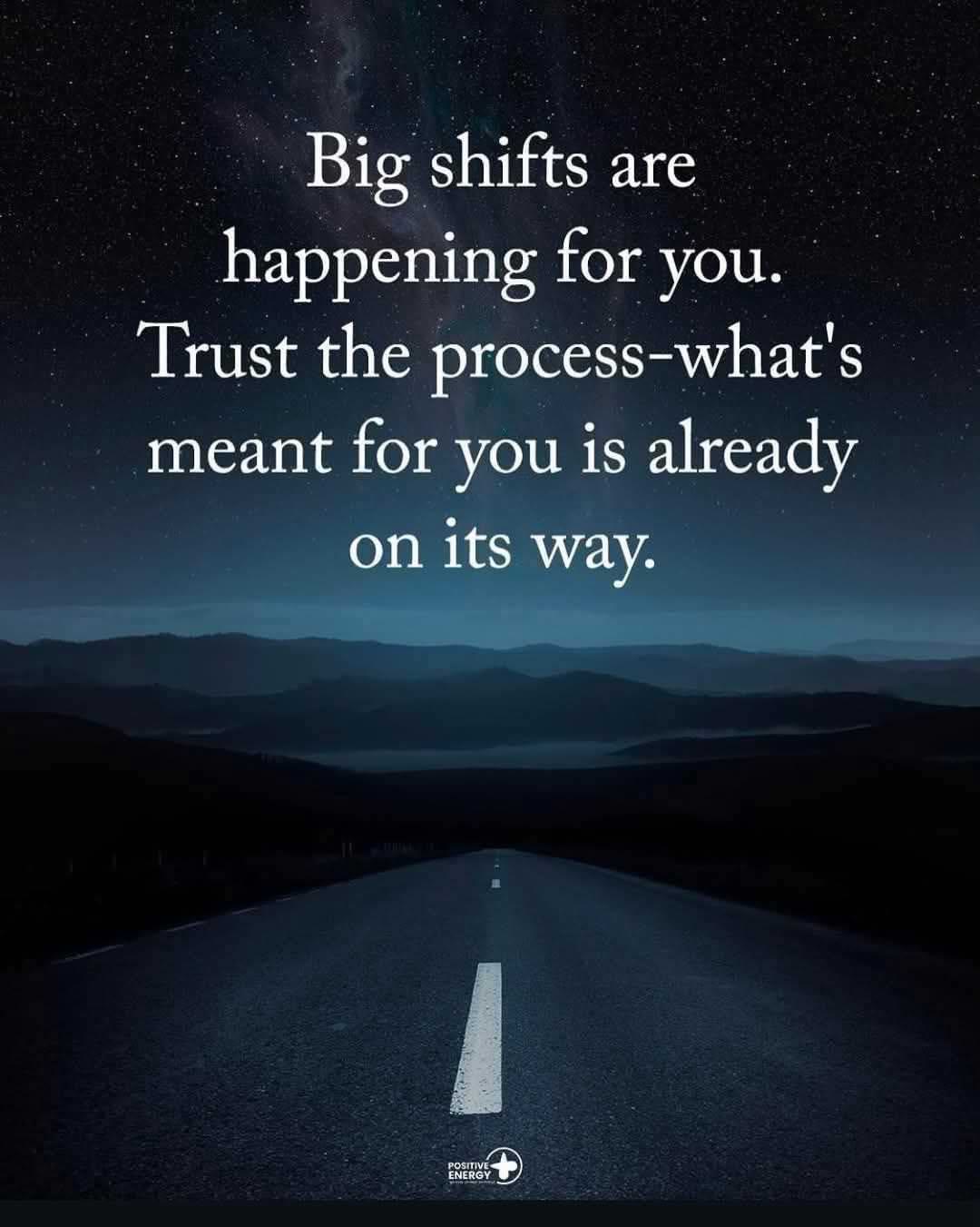 big shifts are happening
