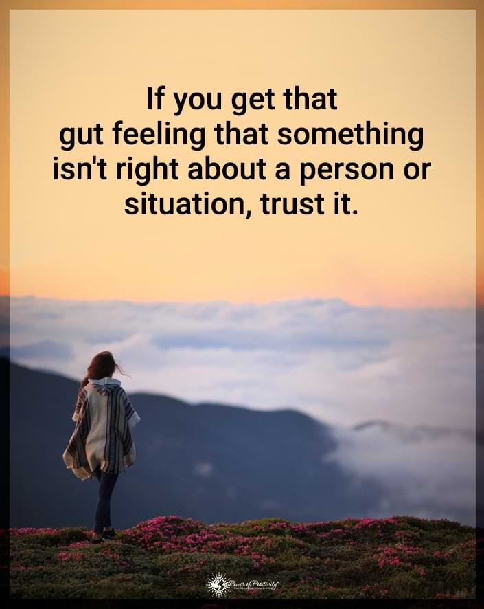 gut feeling