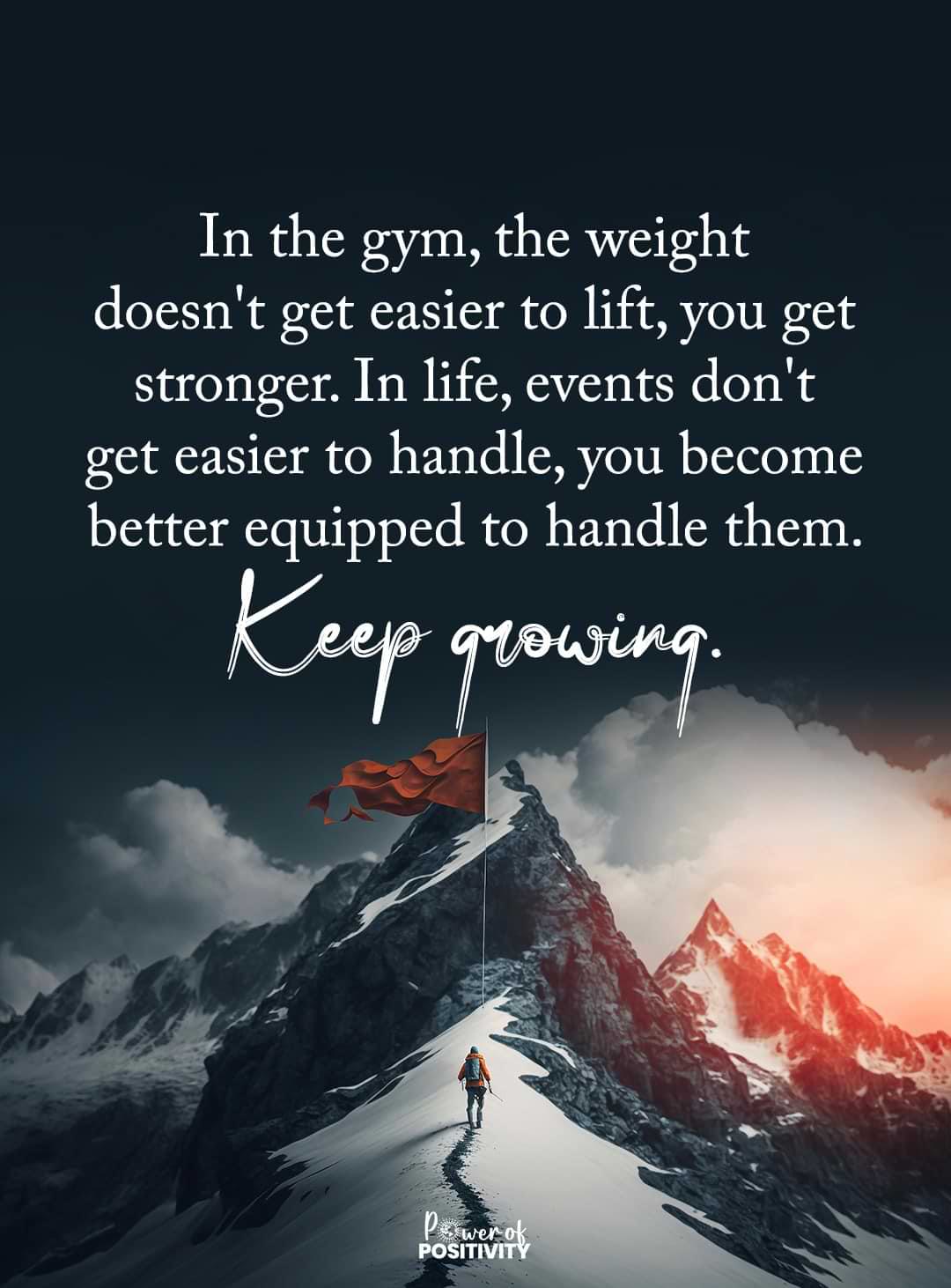 keep growing