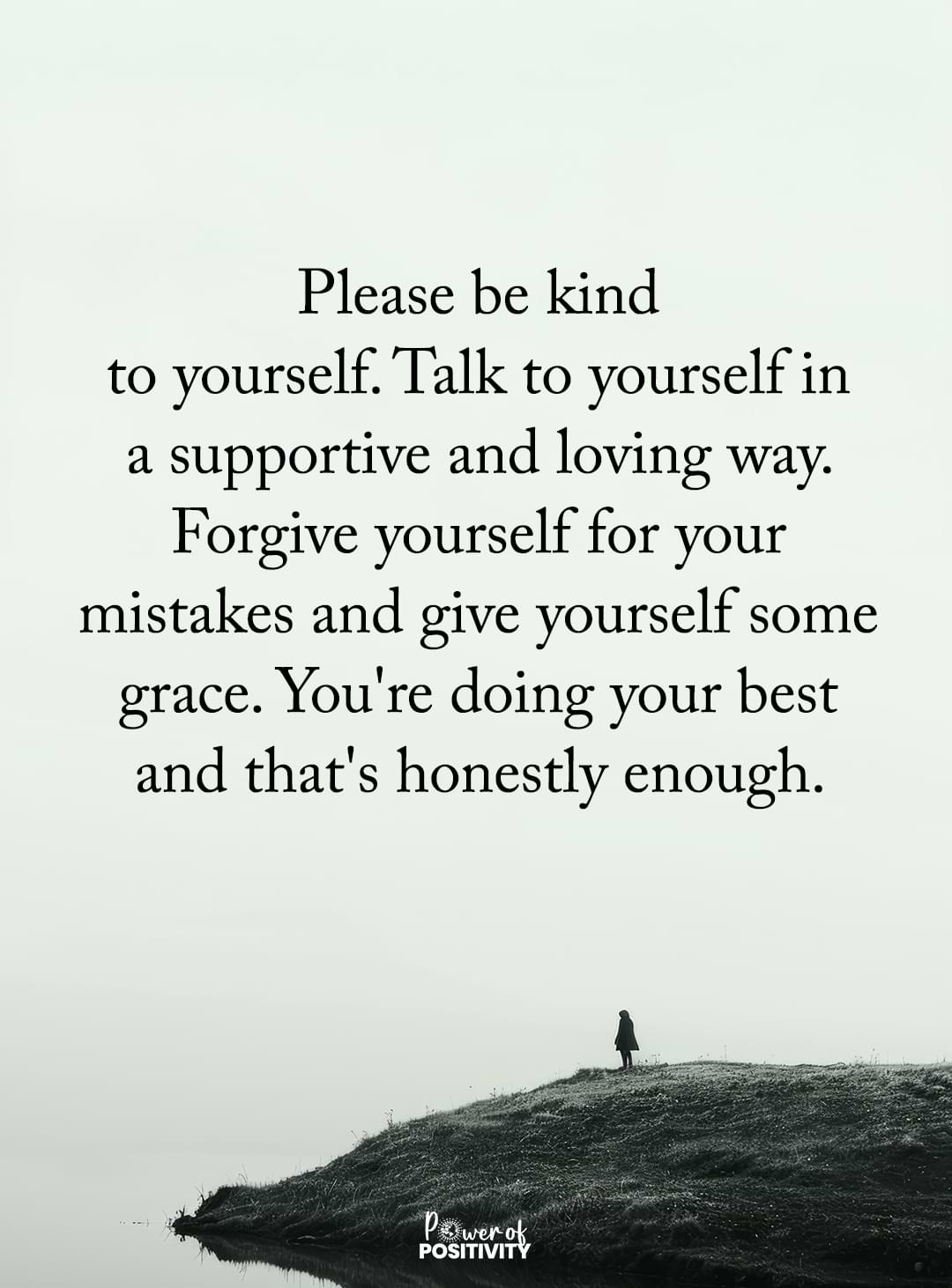 please be kind
