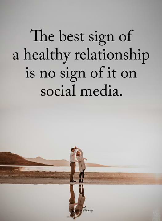 the best sign of healthy relationship