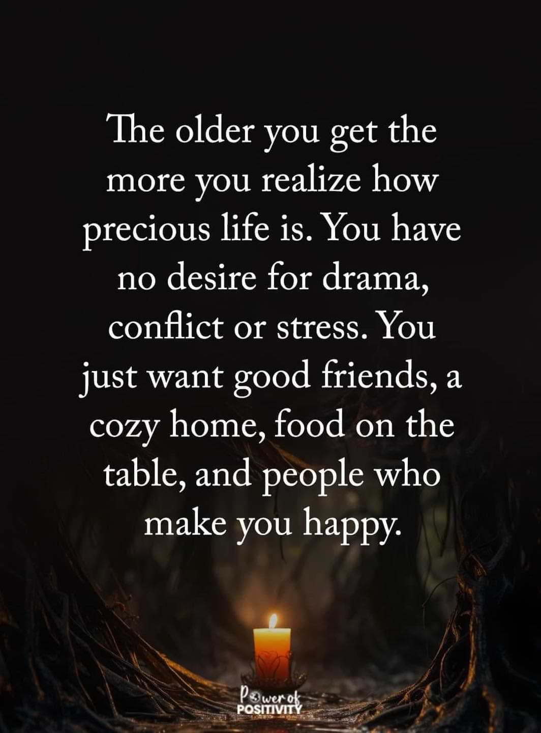 the older you get