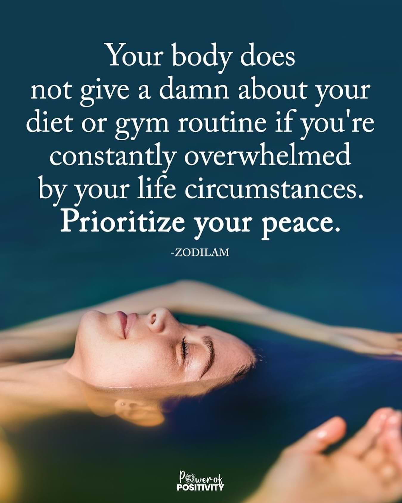 prioritize your peace