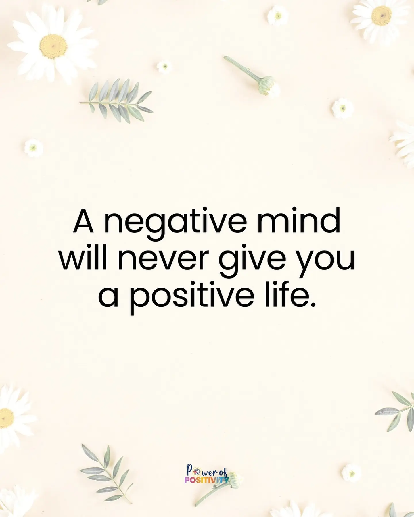 a negative mind