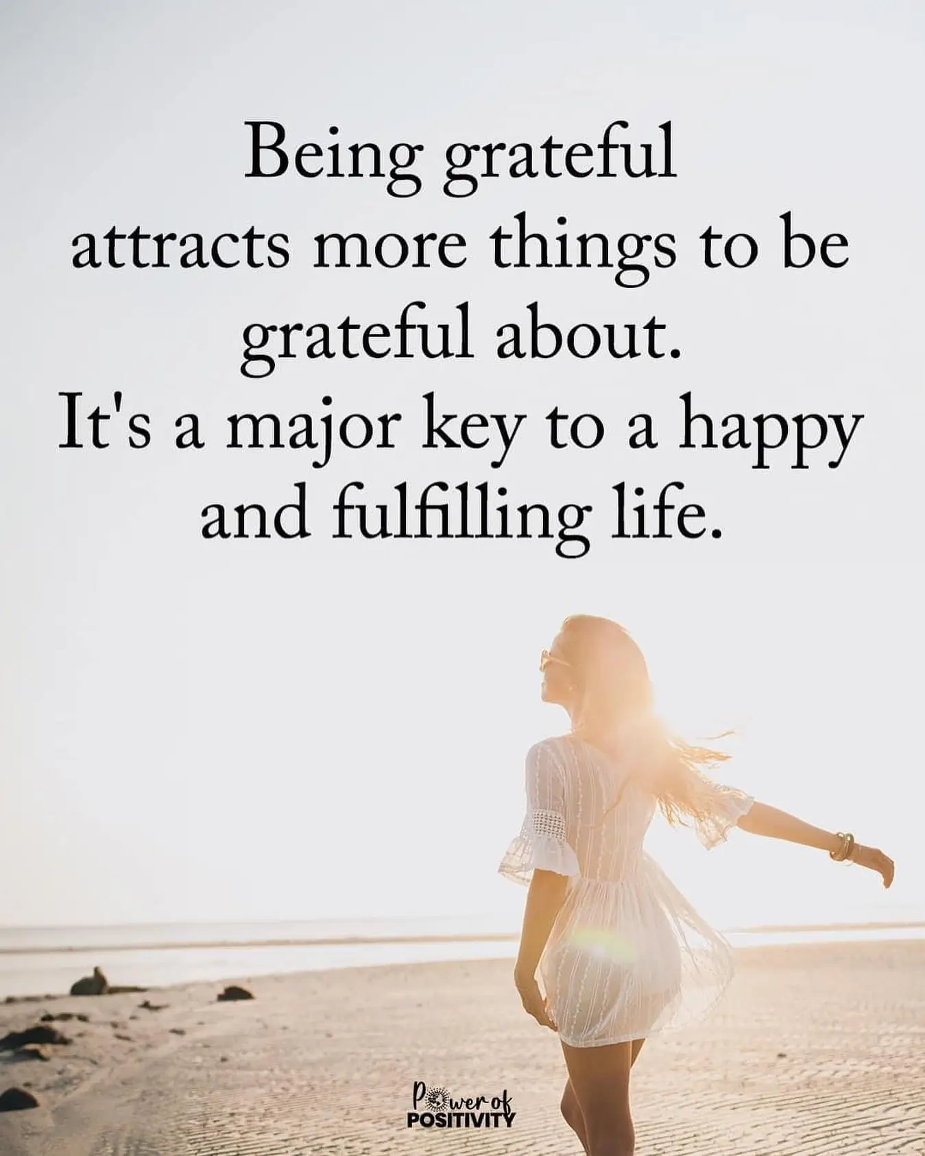 being grateful