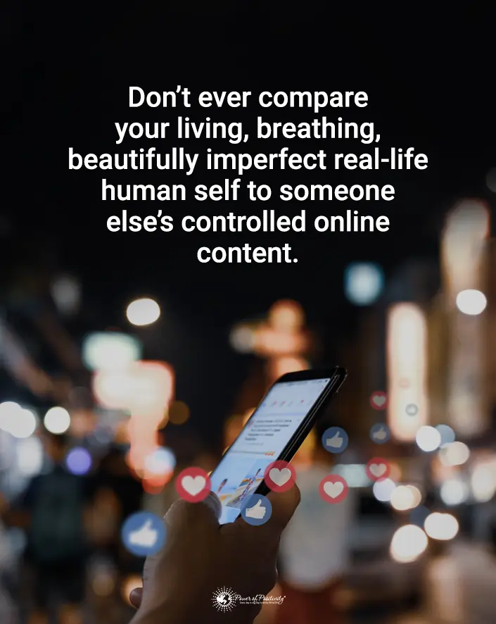 dont ever compare