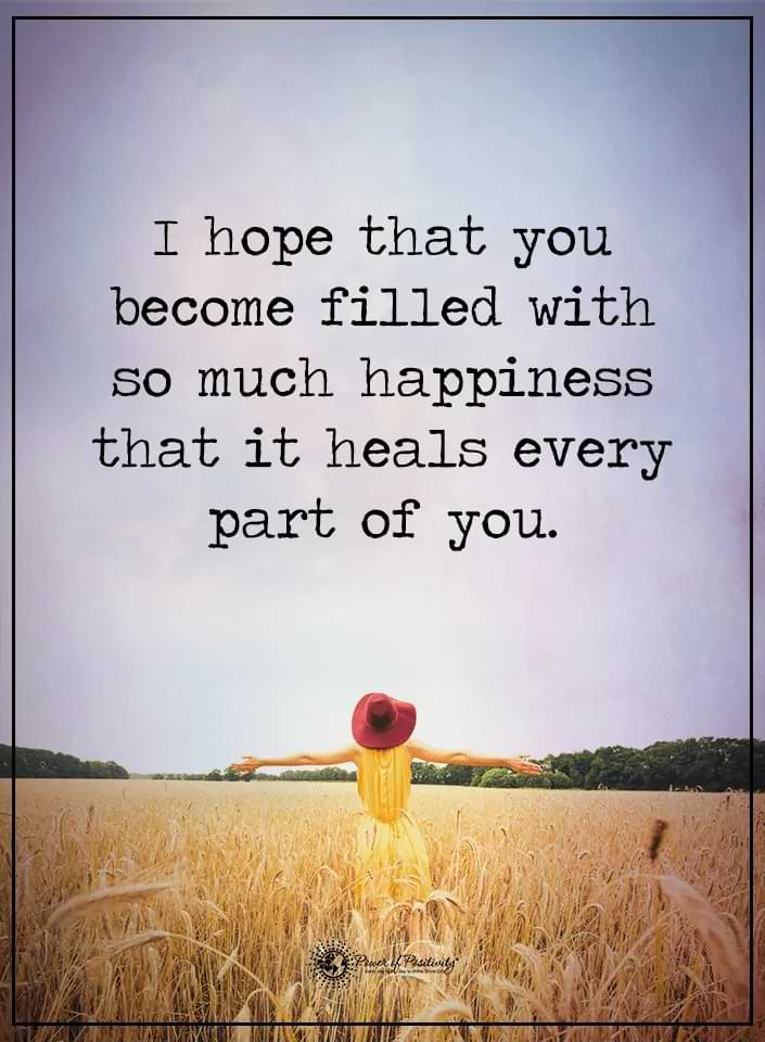 filled with so much happiness