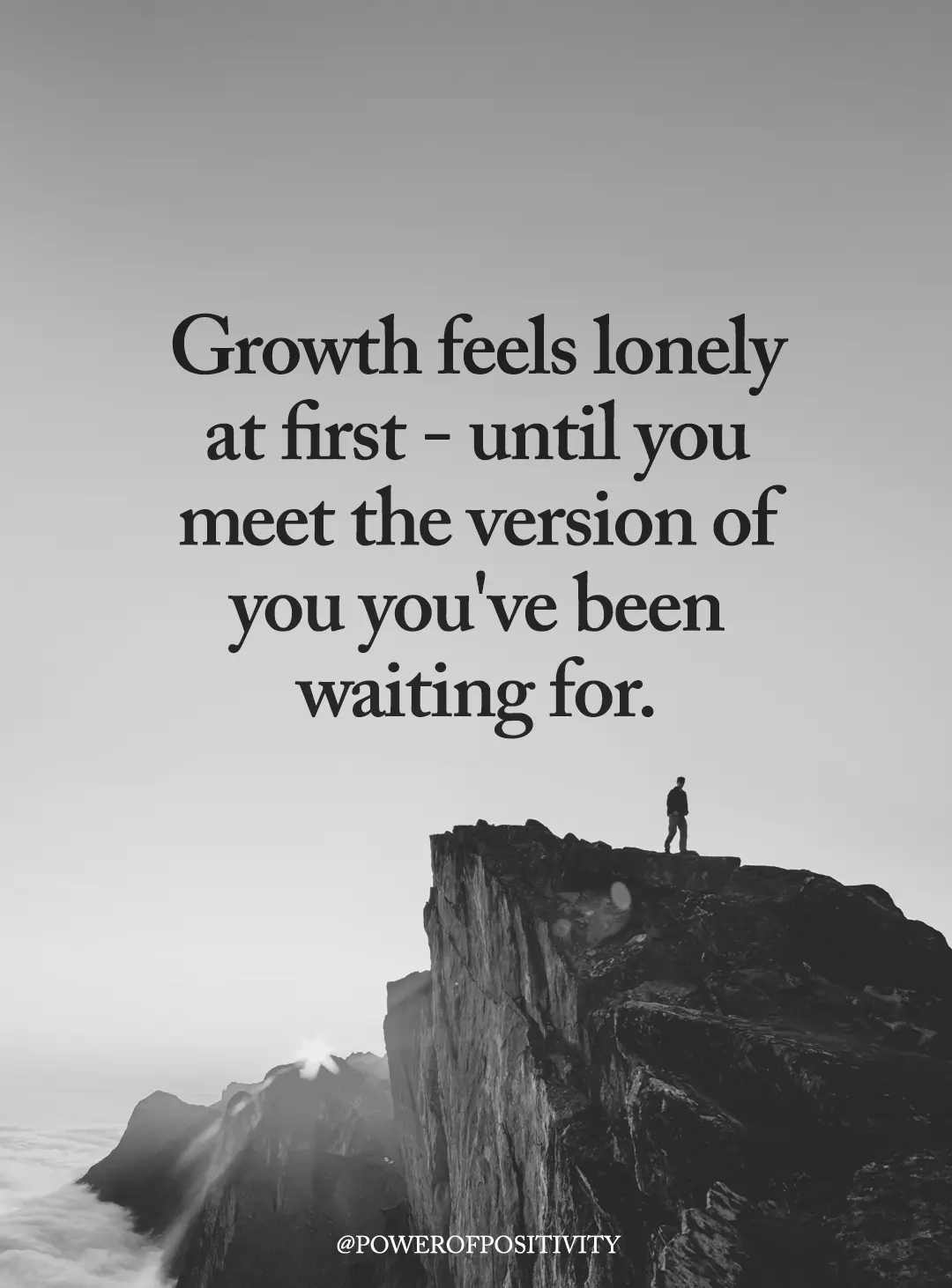 growth feels lonely