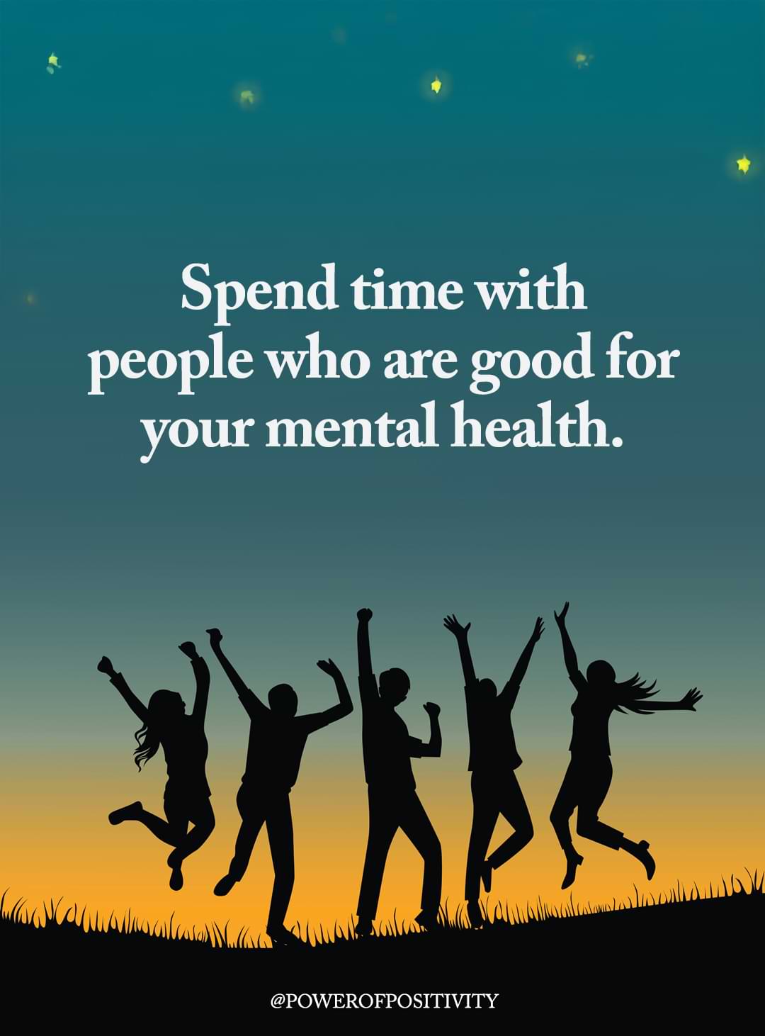 spend time with people