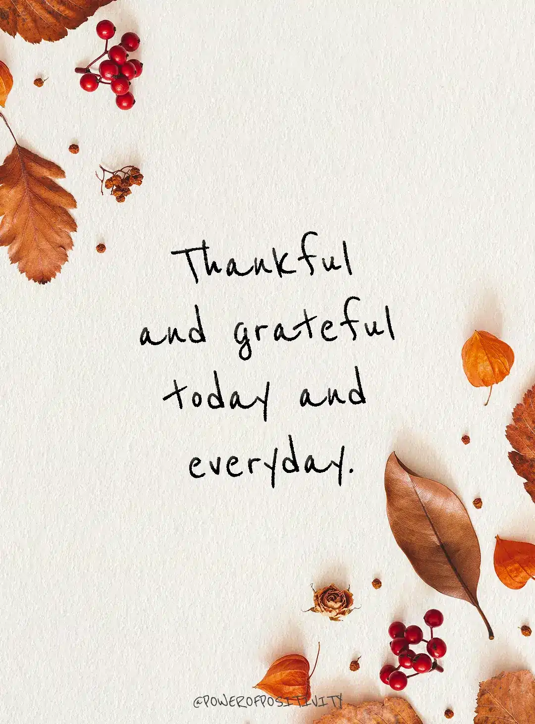 thankful and grateful