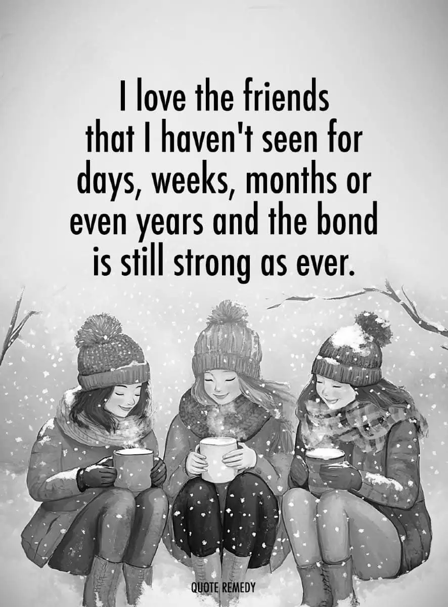 i love the friends